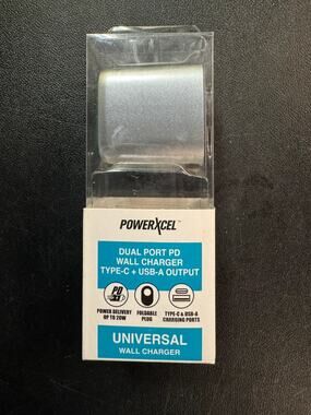 New Powerxcel Dual Port Wall Charger